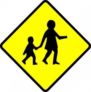 School Crossing Sign Clip Art N5