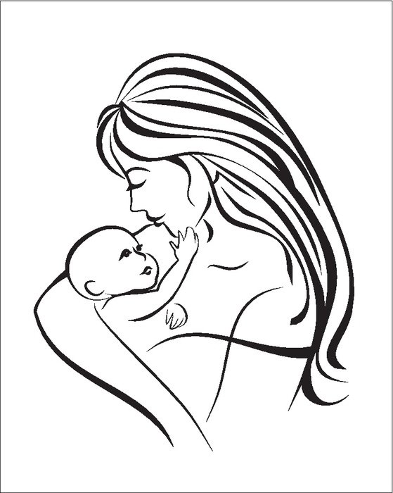Dibujos Para Colorear De Las Madres