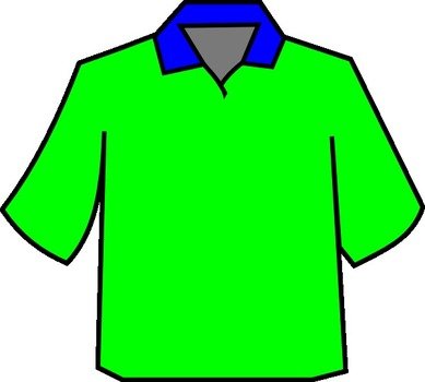Green Polo Shirt Clip Art