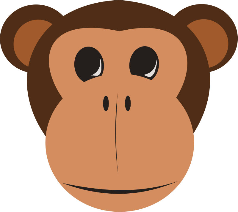 Free Free Cute Monkey Svg Free 815 SVG PNG EPS DXF File