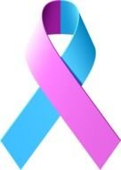 Breast Cancer Ribbon Clip Art Border drawing