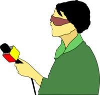 News Reporter Clip Art N10