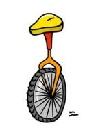 Unicycle Clipart