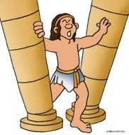 Samson Bible Story Clip Art
