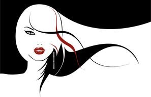 Beautiful Girl Makeover Salon drawing