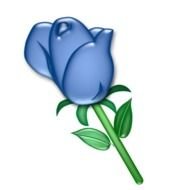 Blue Rose Clip Art N4