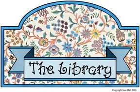 Library Sign drawing