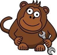 Monkey Wrench Clip Art N2