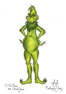 One Mr Grinch drawing