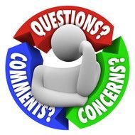 Questions Comments Concerns Clip Art