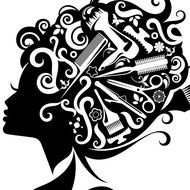 Hair Salon Clip Art N29