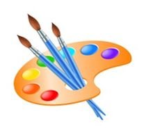 Artist Paint Brush Clip Art N2