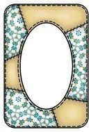 Purple And Gold Frame Clip Art