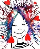 Crazy Hair Day Clip Art Fete Stall