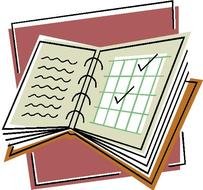 Workbook Clip Art