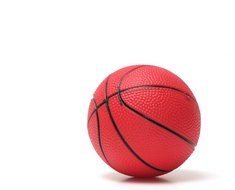Red Basketball Ball drawing