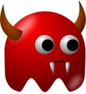 Red Monster Ns By Rduris Pacman Devil Without Shadow