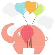 Cute Elephant Clip Art N9