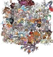 Game Fan Art drawing