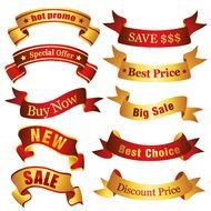 Ribbon Banner Vector N3
