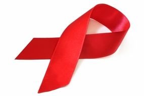 red AIDS Ribbon drawing