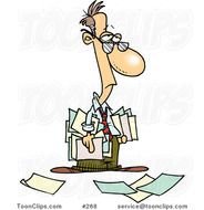 Depressed Man Cartoon N2