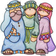 Los Reyes Magos Clip Art