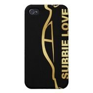 Subbie Sti Love Silhouette Logo IPhone 4 4S Cover