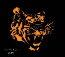 Tiger Logo Images drawing