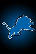 Detroit Lions blue drawing