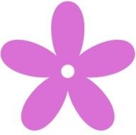 Color Flower Clip Art