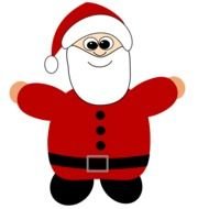 Christmas Santa Clip Art N19