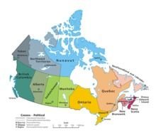 Canada Map Canadian Provinces