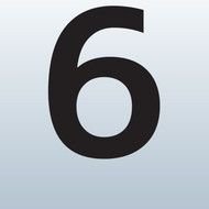 Number 6 Clip Art Free N2