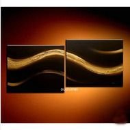 Painted Textured Modern Abstract Oil Painting For Living Room Wall Art
