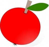 Red Apple Clip Art N17