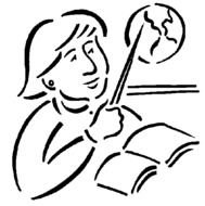 Teacher Clip Art Black And White N8