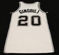Ginobili 20 as a picture for clipart