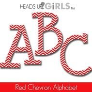 Clip Art Chevron Letters