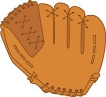 Baseball Glove Clip Art drawing