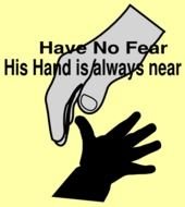 Free Clip Art Of Gods Hands Holding The Cross