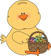 Easter Basket Clip Art N24