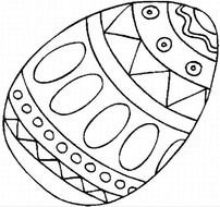Free Printable Easter Egg Coloring Pages N2