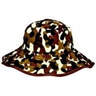 Baby Banz Reversible Sun Hat 0 2 Years Brown Camouflage
