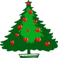 Christmas Tree Clip Art N144