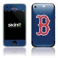 Boston Red Sox Navy Blue IPhone 3G 3GS Distressed Skin