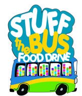 Stuff the Bus Food Drive as a graphic illustration
