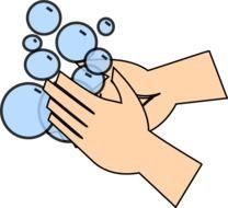 Cartoon Hand Washing Clip Art N11