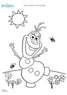 Frozen Olaf Coloring Pages N2