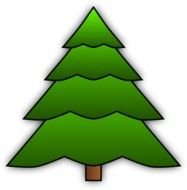 Simple Tree Clip Art N2